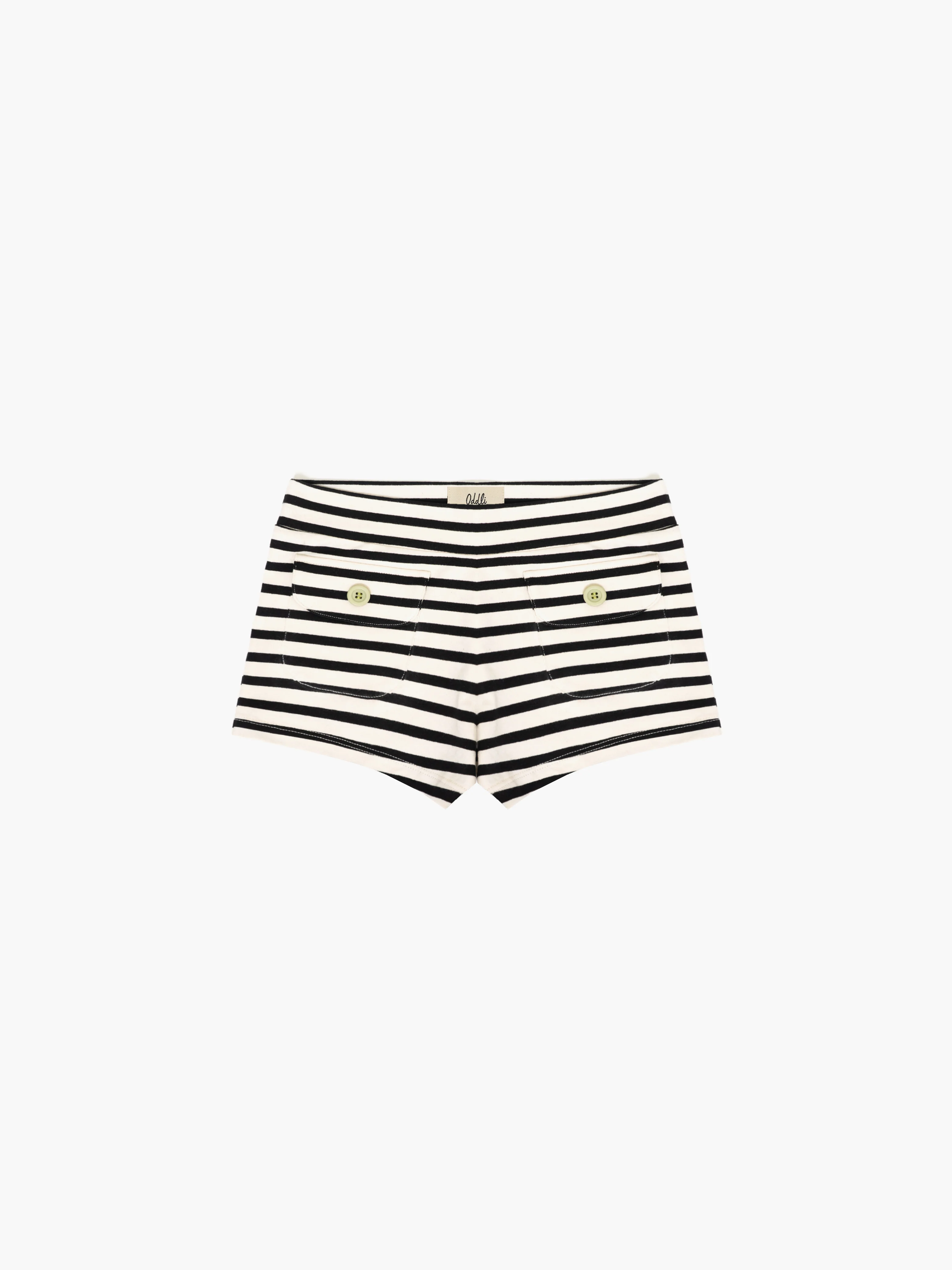 Button Mini Shorts - Image 10