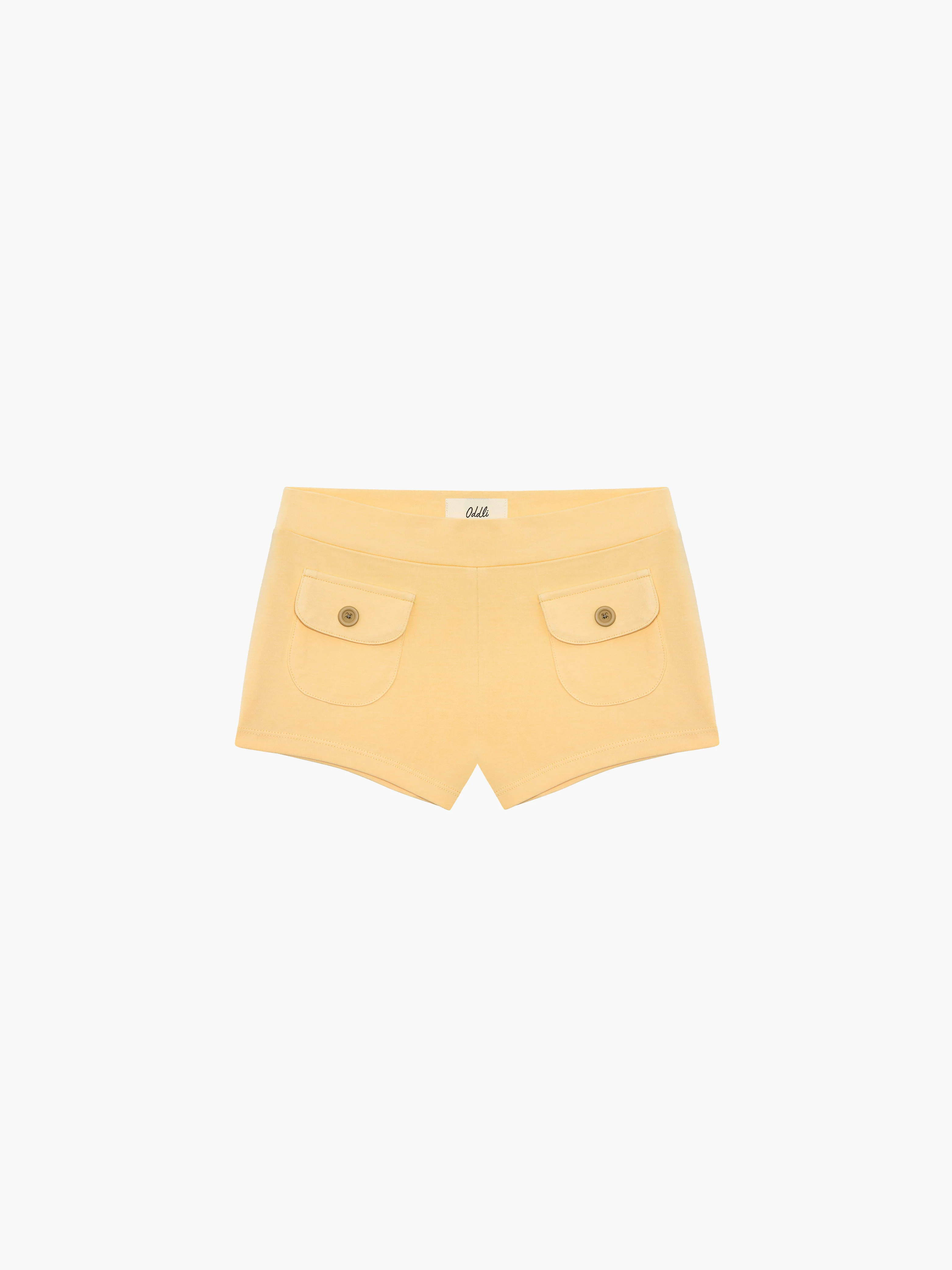 Button Mini Shorts - Image 15