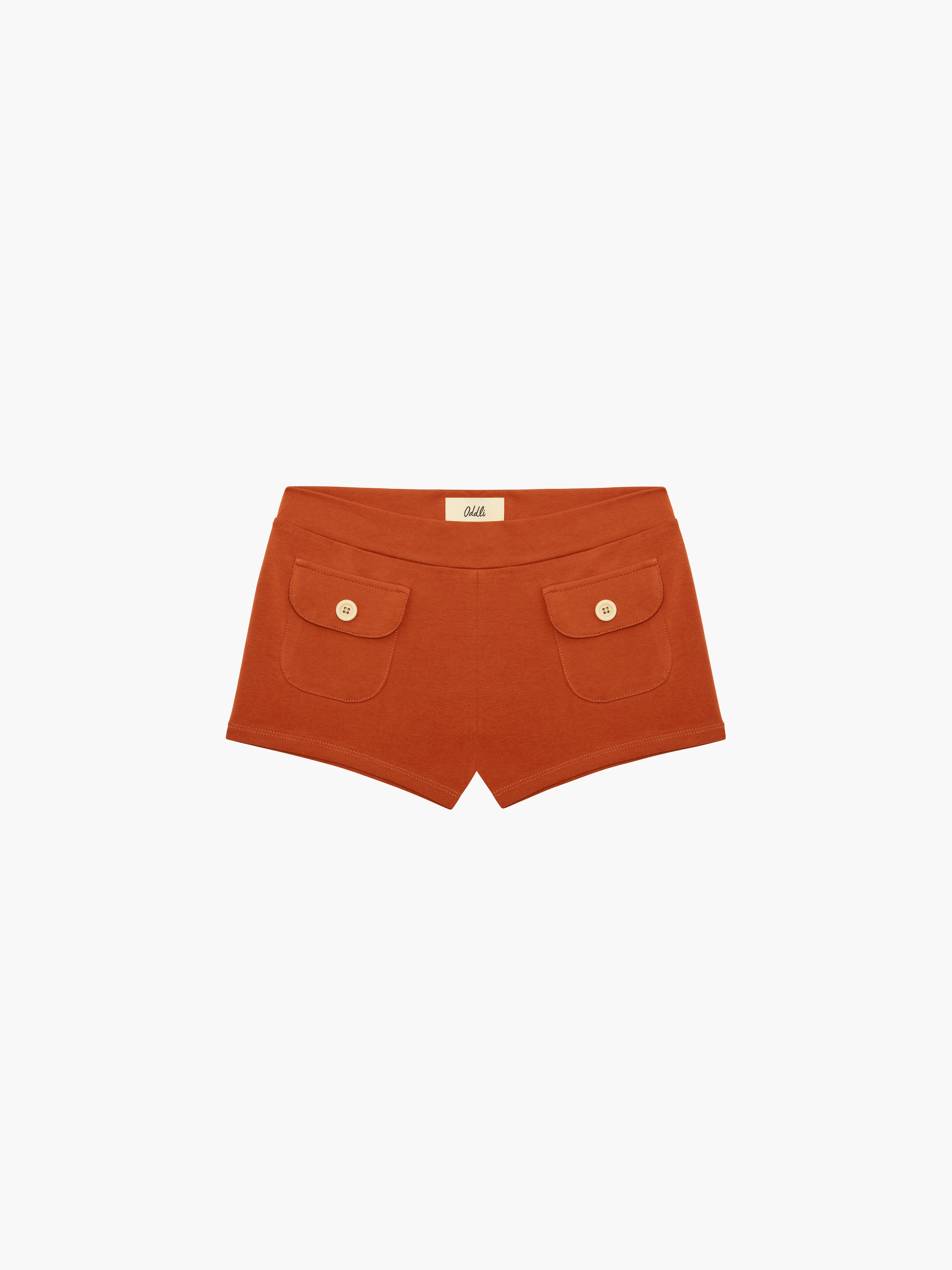 Button Mini Shorts - Image 7